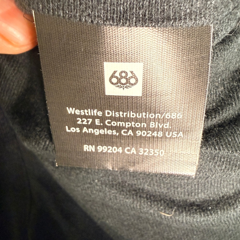 686 Snow Pants Men XL Black Excellent Authentic infiDRY Waterproof Cargo - Picture 6 of 10